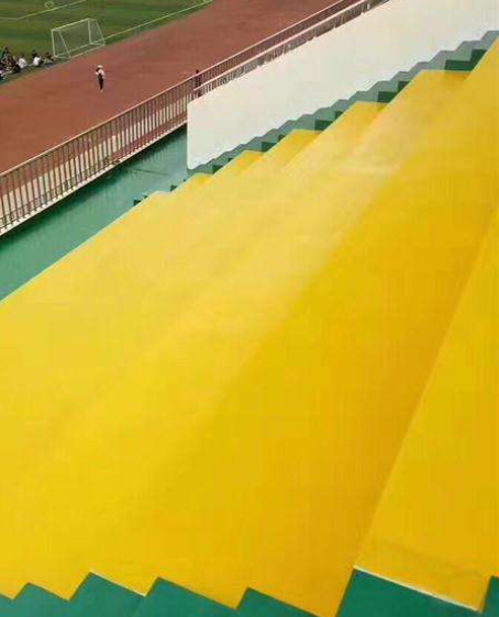 仁化球场台阶翻新修补改造